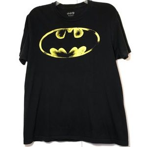 Batman Graphic T Shirt Black Short Sleeve Unisex
